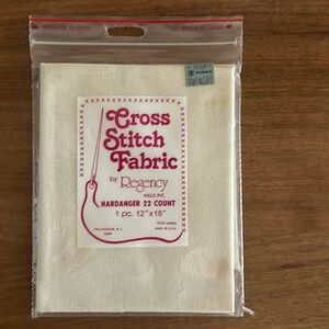 Cross stitch fabric